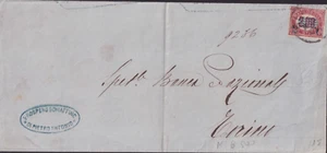 Italia Reino 1878 Carta De Turín En Fecha 1/7/1878 N4802 - Imagen 1 de 2