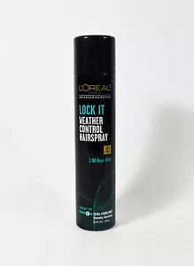 Loreal LOCK IT Weather Control Hairspray #4 Extra Strong Hold 8.25 oz - Picture 1 of 2