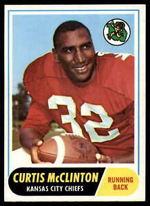 1968 Topps #67 Curtis McClinton Near Mint Chiefs 