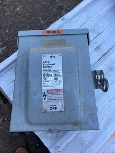 Siemens ITE geschlossener Schalter NFR-351 Typ 3R 30 Amp 600 Volt 3 PH - Bild 1 von 12