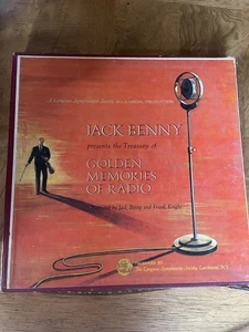 Jack Benny Presents The Treasury Of Golden Memories Of Radio 6 Box Set Vinyl lp - Foto 1 di 1