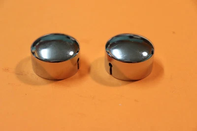 29-5144 BSA BANTAM D3 D5 C10L PAIR FORK TOP NUT CHROME CAPS UK MADE - Imagem 1 de 3