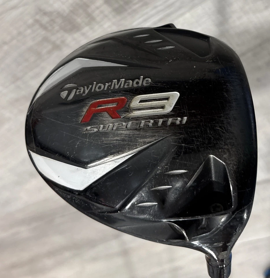 TaylorMade R9 Supertri Driver 10.5 Deg Motore 60 Flex - S Right Hand - Image 1 of 4