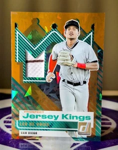 2025 DONRUSS BASEBALL JERSEY KINGS LEO DE VRIES RELIC JERSEY - Picture 1 of 1
