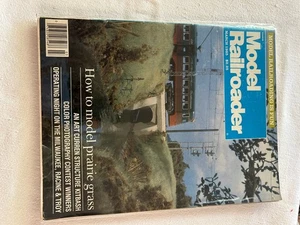 Model Railroader Magazine March 1985 How to Model Prairie Grass Kalmbach - Picture 1 of 2