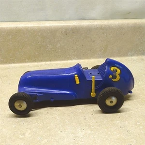 Vintage Marx Plastic Open Wheel Wind Up Race Car, 8" - Picture 1 of 11