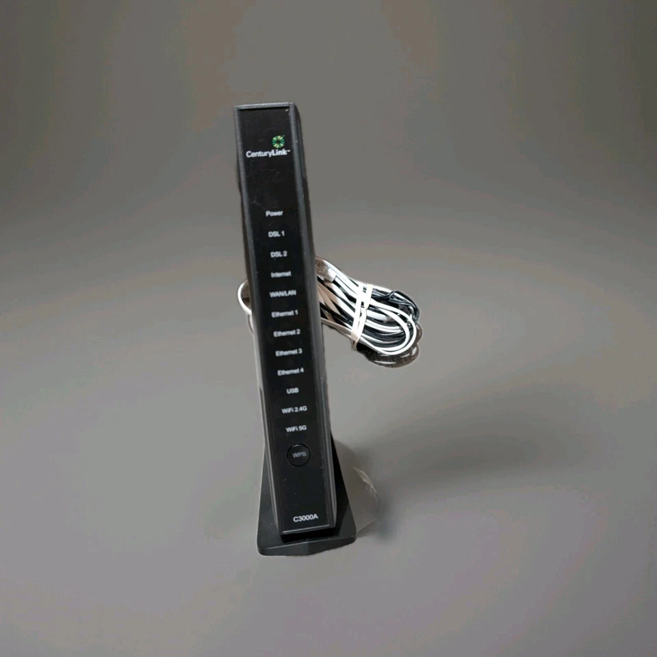 Actiontec CenturyLink C3000A  802.11n & 802.11ac Wi-Fi Modem Router ADSL 2+ - Image 1 of 4