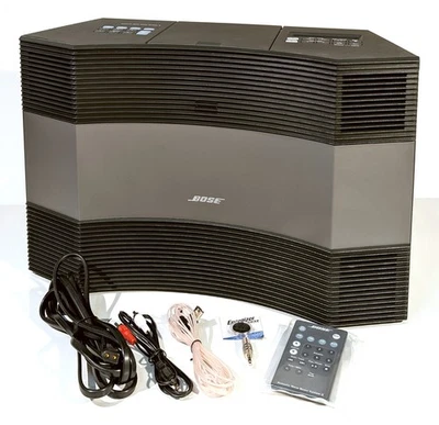 🔥[REVISADO PROFESIONAL】¡Radio/CD COMO NUEVO Bose Acoustic Wave II!Negro~Remoto, Ant+💥GARANTÍA Foto 1 de 4