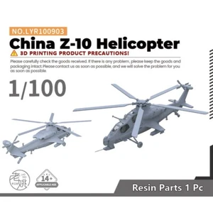 SSMODEL 903 1/100 15mm Military Model Kit China Z-10 Helicopter GAMES - Picture 1 of 4