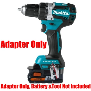 1 Adapter for AEG & RIDGID 18V Batteries To Power for Makita 18V LXT Model Tools - Picture 1 of 7