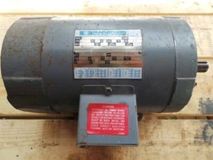 MARATHON ELECTRIC MOTOR 3PH 1.5HP 1740RPM 5.5Amp 7/8 shaft KQE145TTDR7373AC - Picture 1 of 7