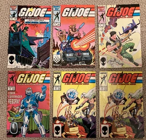 Konvolut ) G.I. Joe Marvel Comics #50 51 54 58 59 und 59 - Bild 1 von 8