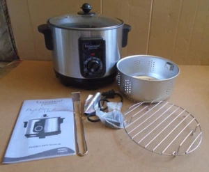 Deep Fryer Multi-cooker 5.5 Liter Capacity Continental Platinum Model CP43279 - Picture 1 of 22