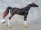 2004 Peter Stone Glossy Liver Chestnut Chips Arabian with Tag