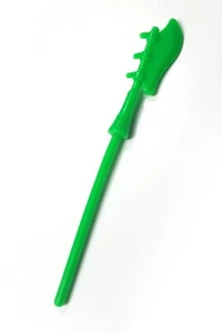 PREVENTA Masters Universe MOTU Vintage Scare Glow Halberd Staff Verde Repro - Imagen 1 de 2