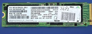 Samsung MZ-VLW1280 PM961 128GB NVMe M.2 80mm Solid State Drive - Afbeelding 1 van 1