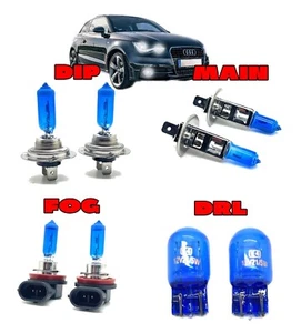 Set lampadine faro xeno 55w H7 H1 H11 580 7500K per Fiat 500 2015- - Foto 1 di 13