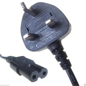 ORIGINAL UK Power Lead Cable Panasonic SC-HTE80 120W 2.1Ch Soundbase - Picture 1 of 1
