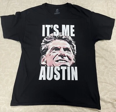 WWE WWF VINCE MCMAHON SHIRT Extremely RARE EXCLUSIVE “it’s Me Austin”  - Image 1 of 2