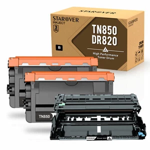 TN850 Toner or DR820 Drum Value Combo Lot for Brother MFC-L5850DW HL-L6200DW - Picture 1 of 22