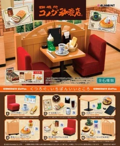 Re-Ment Miniature Camedo‘s Coffee Dessert Cake Drinks Full Set 6pcs - Picture 1 of 8