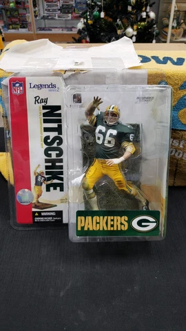 NIB 2006 NFL RAY NITSCHKE GREEN BAY PACKERS MCFARLANE LEGENDS SERIES 2 Cover