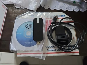 TP-Link AC1900 USB 3.0 WiFi Adapter for PC Archer T9UH Dual Band High Gain - Photo 1/5