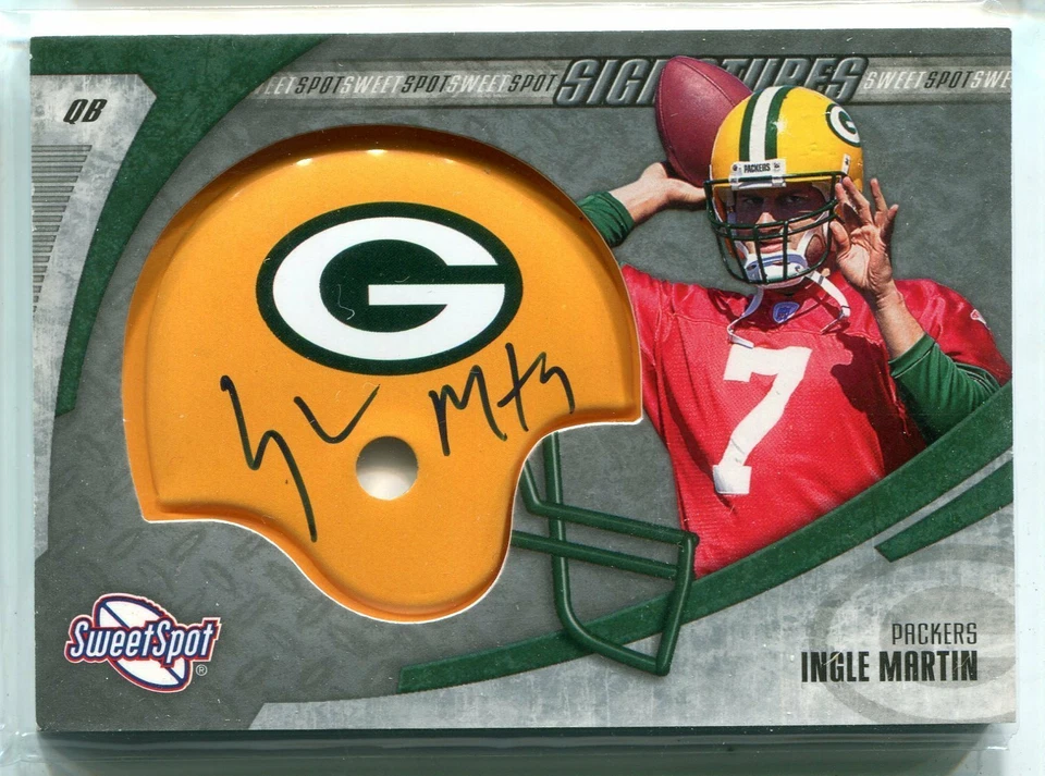 2006 Sweet Spot Signatures Ingle Martin AUTO AUTOGRAPH PACKERS - Image 1 of 1