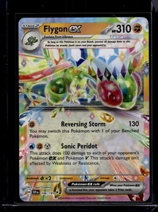 Juego de cartas coleccionables Pokémon Flygon ex 106/191 Surging Sparks doble raro casi nuevo - Imagen 1 de 2