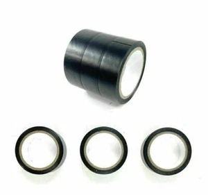3 pz Nastro Isolante Elettrico PVC Nero Nastri Isolanti Ignifughi 17mm - Foto 1 di 5