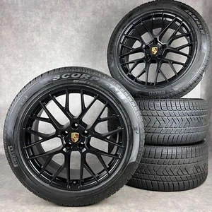 Winterräder Porsche Macan 1+2 20" Original RS Spyder Felgen GTS Turbo 95B044641J - Bild 1 von 9