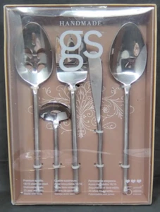 GS Gourmet Serving set Exotique Handmade 5 pcs ~ New - Picture 1 of 2