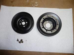 1990-1996 1.5 MITSUBISHI MIRAGE WATER PUMP AND CRANKSHAFT PULLEYS - Picture 1 of 3