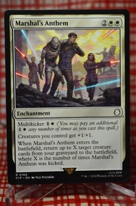 Marshal's Anthem R MTG Universes Beyond: Fallout M/NM, English - Picture 1 of 1