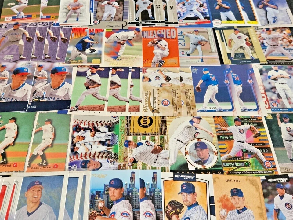 KERRY WOOD YOU PICK SEE EVERY CARD RC, INSERTS HIGH GRADE CARDS HUNDREDS! - Image 1 of 1