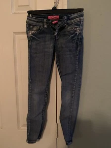 Girl Jeans Slim Size 4 - Picture 1 of 2