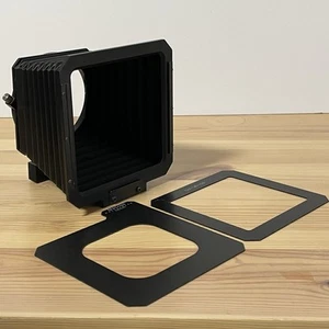 [Exc+3] Hasselblad CF Proshade 50-70 Bellows Lens Shade w/ two Masks G 7926 - Picture 1 of 13