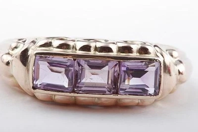 Amethyst Ring 333 8K Rosé Gold Rotgold Gr 54 Top! - - Bild 1 von 4