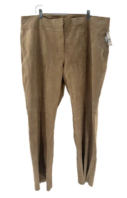 Pantalones de cuero para mujer Wilson's vintage de cuero Máxima con abertura en el dobladillo talla 26 Foto 1 de 4