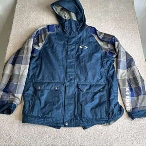 Chaqueta de esquí de snowboard grande holgada Oakley para hombre bolsillos invierno - Imagen 1 de 7