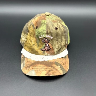 Gorra de béisbol Lil Joey para niñas talla única verde camuflaje bordado con tirantes Foto 1 de 4
