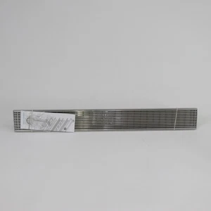 Signature Hardware 28" Carmen Outdoor Linear Shower Drain ZA3-H06-BR-28-C - Picture 1 of 5