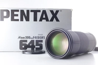 **TOP MINT in Box** SMC Pentax A Green Star 300mm f/4 ED IF For 645 N NII  Japan - Image 1 of 4