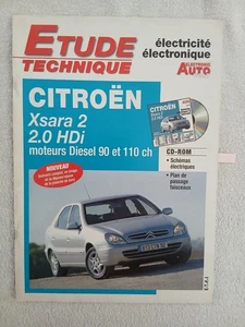 RTA - CITROEN XSARA 2 2.0HDI MOTEURS DIESEL 90 ET 110 CH (sans le CD) - Foto 1 di 3