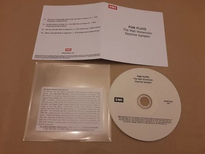 Pink Floyd ‎– The Wall - Immersion - Daytime Sampler (UK 4 TRACK PROMO CD) — 第 1/2 张图片