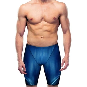 Hombres Profesional Cómodo Entrenamiento Piscina Jammers Pantalones Cortos Traje de Baño S/M/L/XL - Imagen 1 de 12