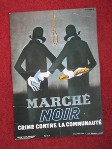 WW2 GERMAN POSTERS IN OCCUPIED FRANCE - Picture 1 of 3