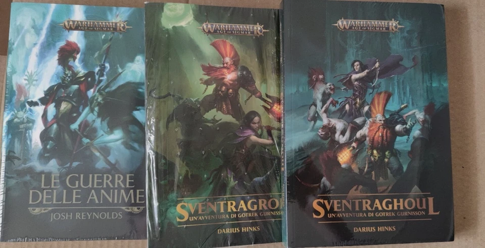 WARHAMMER AGE OF SIGMAR: BUNDLE SVENTRAGHOUL, SVENTRAGROBI, GUERRE DELLE ANIME - Immagine 1 di 1
