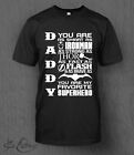 Daddy Superhero T-Shirt MEN'S Dad, Father's Day T-Shirt Marvel, Thor Ironman