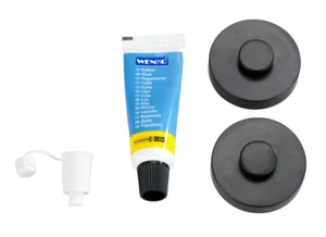 WENKO Power-Loc® Adapter Kleber Set 2 Bad Wand Haken WC befestigen ohne bohren - Bild 1 von 4